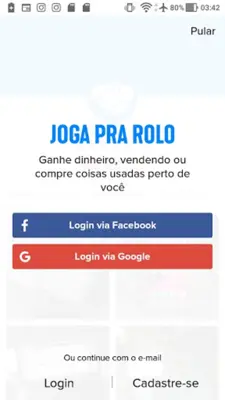 joga pra rolo - Venda e Compra android App screenshot 0